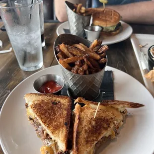 Grilled Cheese Short Rib Sandwich