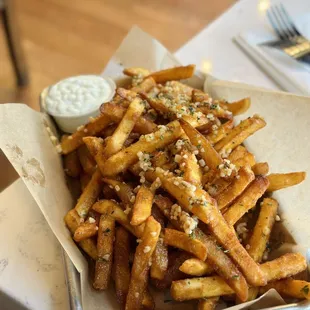 Herbed Garlic Fries