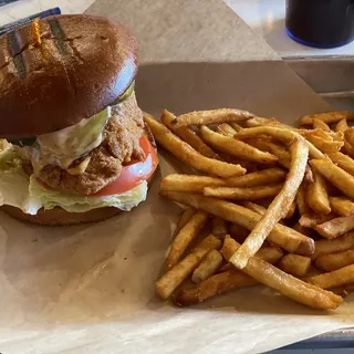 The Cluckfied Chicken Burger