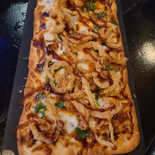 BBQ Chicken Flatbread 8 slices