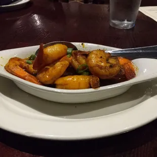 Shrimp appetizer for the tables