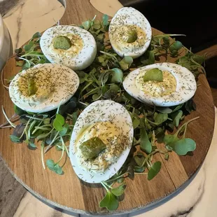 Dill Pickle Deviled Eggs (April 2024)