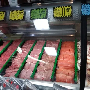 Check out this meat case