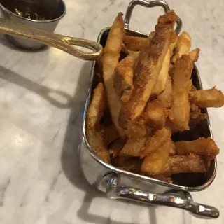 Salt and Pepper Beer Battered Fries