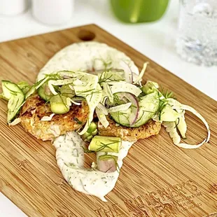 Crab cakes  vegan