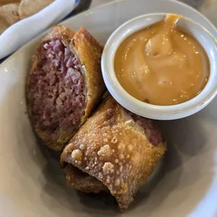 Roast Beef Egg Roll