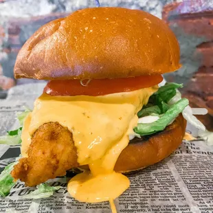 Hot N Spicy Chicken Burger