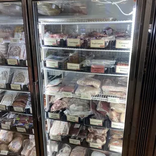 Frozen meats that are rare