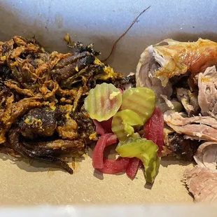 Pit Beef and Pulled Pork