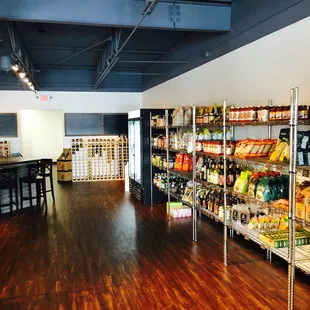 Grocery items.
