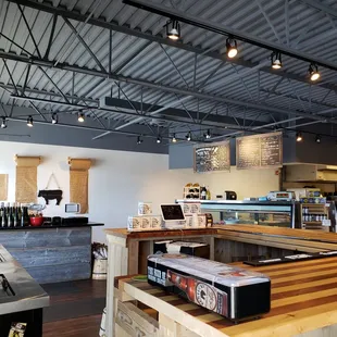 interior, sushi and sashimi