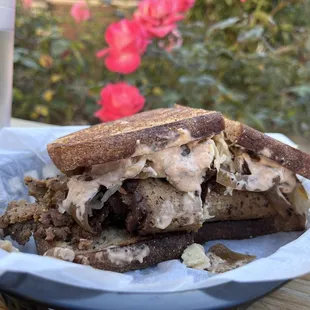 Ruben - Smoked Pastrami Reuben Sandwich