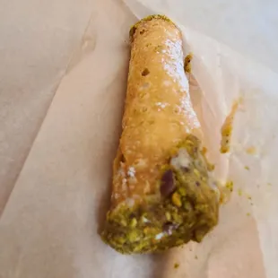 Pistachio Cannoli