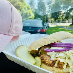 Honey mustard chicken sandwich 5/5