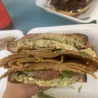 Hot Pesto Chicken Sandwich