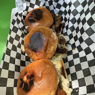 $18.00 for 3 sliders