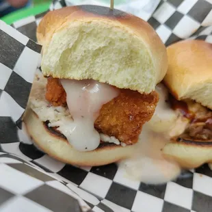 Southern chicken slider