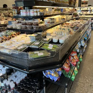 a variety of foods