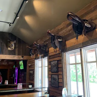 Lots of light in the bar area