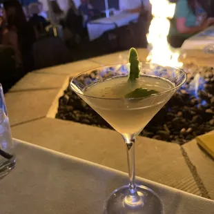 Cucumber martini