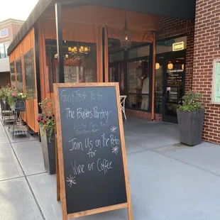 Butler&apos;s pantry entrance in back of shopping center by Salsarita&apos;s (behind toy store).
