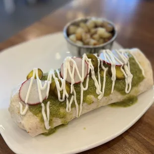 Verde Breakfast Burrito