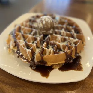 Gingerbread Waffle