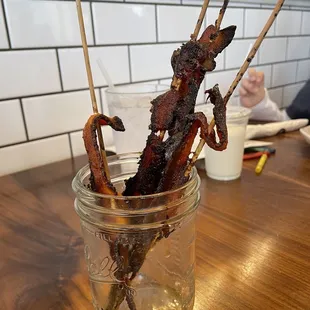 Candied bacon