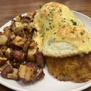 Cajun shrimp Benedict