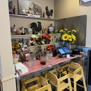 interior, sushi and sashimi