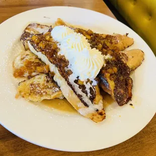 Maple Peach French Toast
