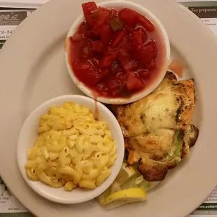 I had the baked salmon. June 24, 2017