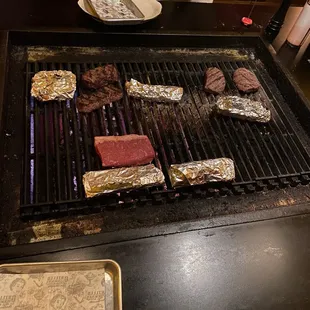 Open grill
