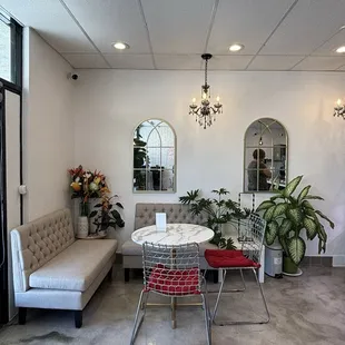 Beautiful seating area