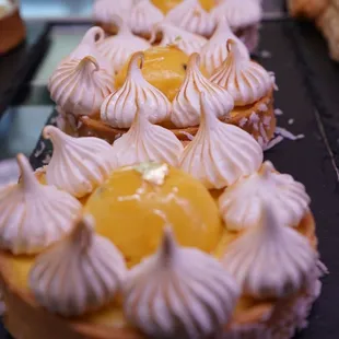 Mango + Passion Fruit Tart