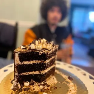 S'mores birthday cake for my son.