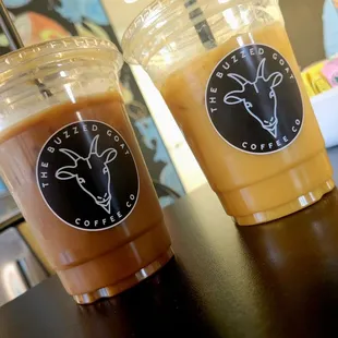 Buzzed off the goat.