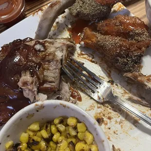 Rib wing combo