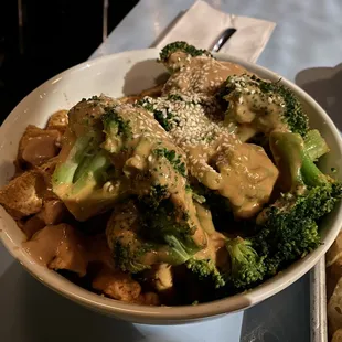 Peanut Broccoli Bowl ($12)