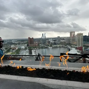 Views from the balcony