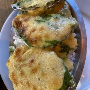 Oysters Rockefeller