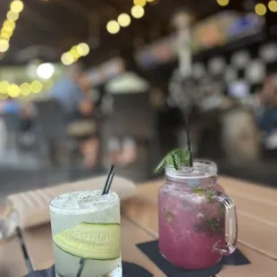 Blueberry Lavender Mojito