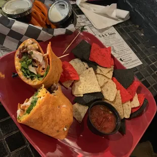 Chicken bacon ranch wrap