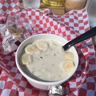 Clam chowder