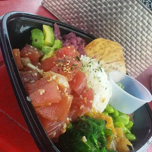 Poke bowl.