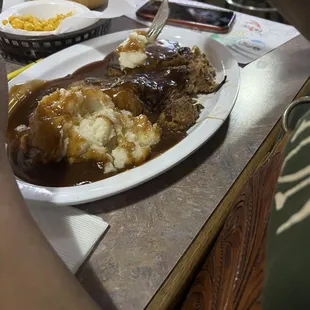 Atmosphere was sticky and hot and fans were blowing on high service was sublime! Wish we wouldn't have listened to reviews on here!