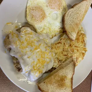 Chicken fried steak.