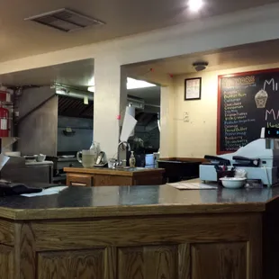 Kitchen and prep area where the magic happens.