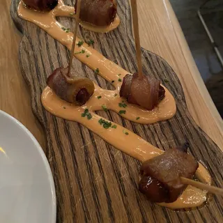 Bacon Wrapped Dates