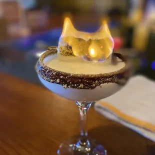 S&apos;mores martini